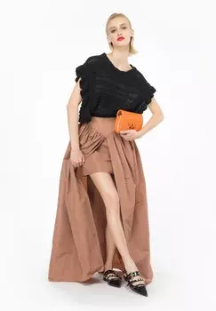 Длинная юбка Pinko, светло-коричневый