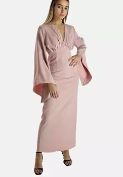 Длинное платье ABAYA Elara, фуксия