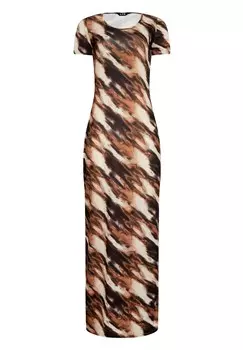 Длинное платье ABSTRACT Long Tall Sally, коричневый