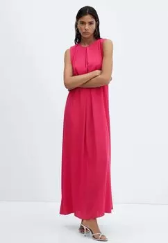 Длинное платье LINDA Mango, розовый