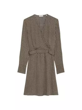 Длинное платье Marc O'Polo Wickel A Shape, разноцветный
