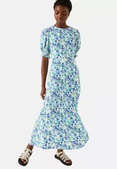 Длинное платье Marks & Spencer, синий