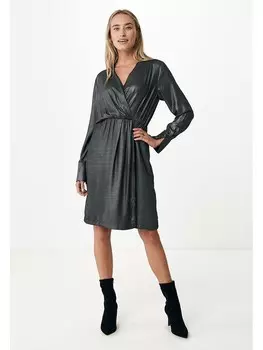 Длинное платье Mexx, серебряный