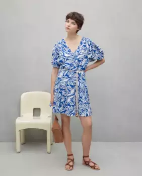 Длинное платье-рубашка Easy Wear, синий