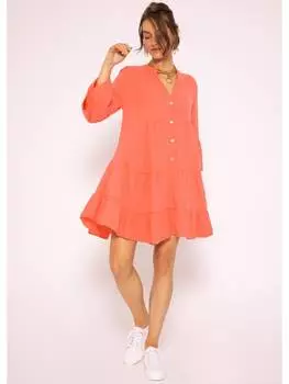 Длинное платье SASSYCLASSY, оранжевый
