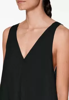 Длинное платье Sleeveless OYSHO, черное