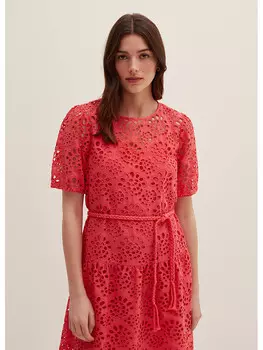 Длинное платье STEFANEL, коралловый