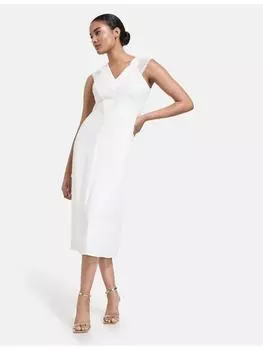 Длинное платье TAIFUN, цвет offwhite