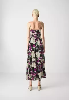 Длинное платье TIERED GAP, разноцветный