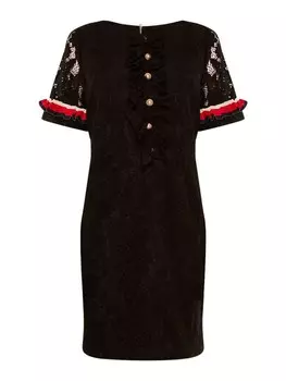 Длинное платье TOOCHE knielanges Sommer Chic Marine, черный