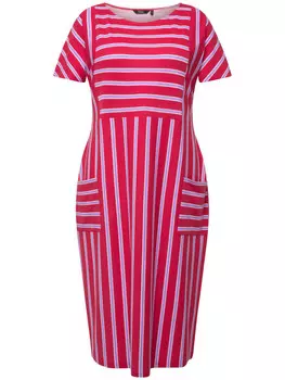 Длинное платье Ulla Popken Midi, цвет dunkel rosa