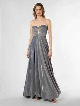 Длинное платье Unique, цвет aqua