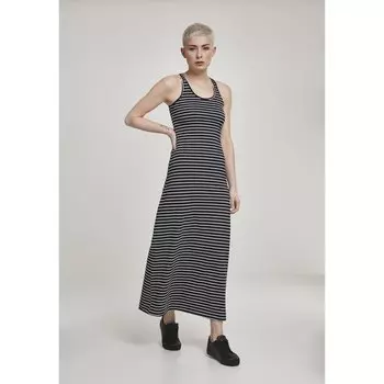 Длинное платье Urban Classics, черный