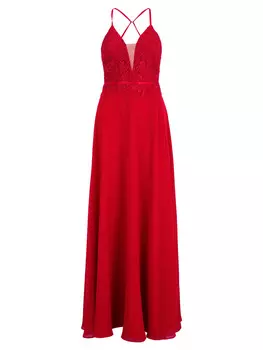 Длинное платье Vera Mont, цвет red rose