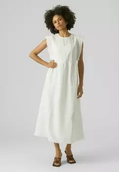 Длинное платье Vero Moda, белый