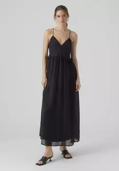 Длинное платье Vero Moda, черный