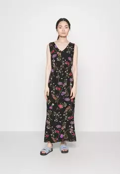 Длинное платье Vero Moda, черный