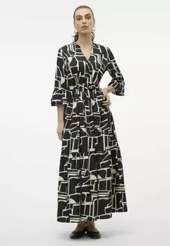 Длинное платье Vero Moda, черный