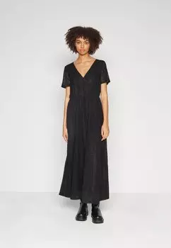 Длинное платье VMHONEY Vero Moda, черный