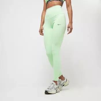 Длинные леггинсы с высокой талией NIKE, цвет vapor green/black