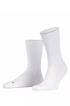 Длинные носки тонкой вязки Falke, белый