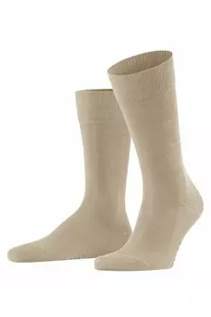 Длинные однотонные носки Falke, бежевый