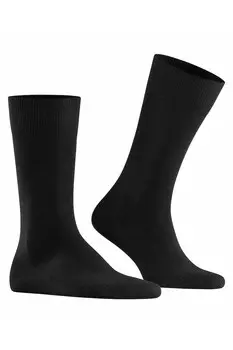 Длинные однотонные носки Falke, черный