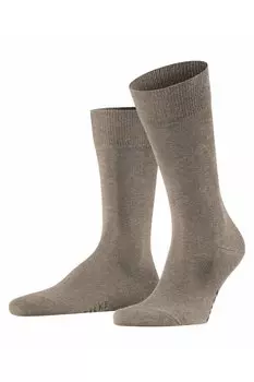 Длинные однотонные носки Falke, коричневый