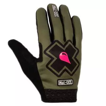 Длинные перчатки Muc Off MTB, зеленый
