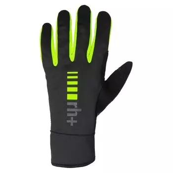 Длинные перчатки rh+ Soft Shell, черный