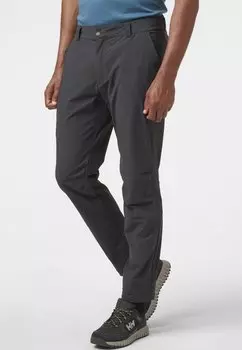 Длинные трекинговые брюки Helly Hansen, темно-серый