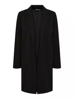 Длинный блейзер PIECES Blazer Nula, черный