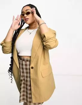 Длинный пиджак ASOS Curve Perfect