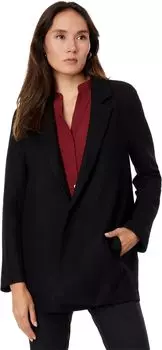Длинный пиджак Eileen Fisher, черный