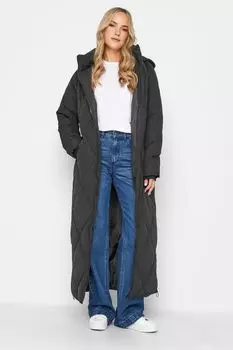 Длинный пуховик с бриллиантами Long Tall Sally, черный