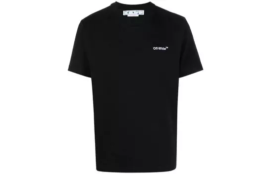 Для всех Тонкая футболка Off-White, черный
