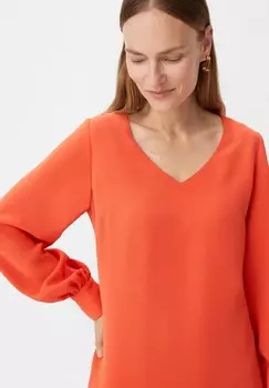 Дневное платье comma, оранжевый