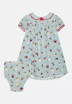 Дневное платье Doen Floral Dress GAP, дублинский синий