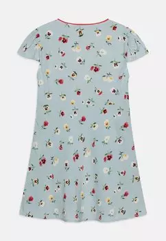 Дневное платье Floral Mini Dress GAP, дублинский синий