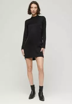 Дневное платье MOCK NECK MINI Superdry, черный