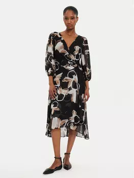 Дневное платье regular fit Dkny, черный