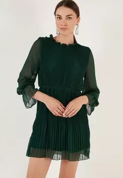 Дневное платье Regular Fit LELA, темно-зеленый