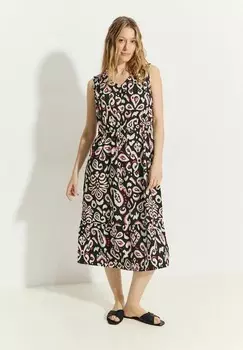 Дневное платье SOMMER MIT PRINT Cecil, черный