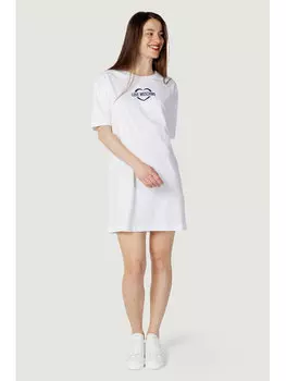 Дневное платье to fit Love Moschino, белый