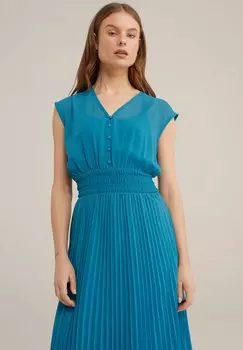 Дневное платье WE Fashion, синее