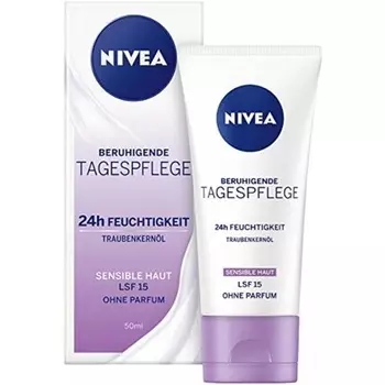 Дневной крем Sensitive Spf15 50мл, Nivea