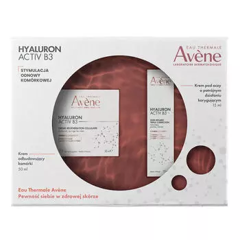 Дневной набор: крем для лица Avne Hyaluron Activ B3, 15 мл