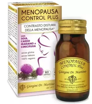 Добавка Dr. Giorgini Menopause Control Plus для женщин, 80 таблеток