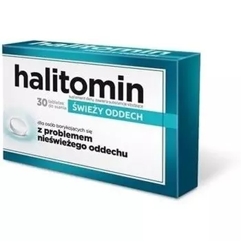 Добавка Halitomin Fresh Breath, 30 таблеток, Aflofarm