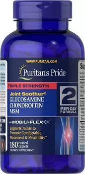 Добавка МСМ Puritan's Pride, 180 капсул